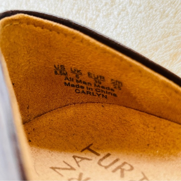 SoftWalk Dark Brown Leather Flats - Picture 5 of 12